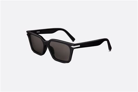 DiorBlackSuit S3F Black Rectangular Sunglasses 